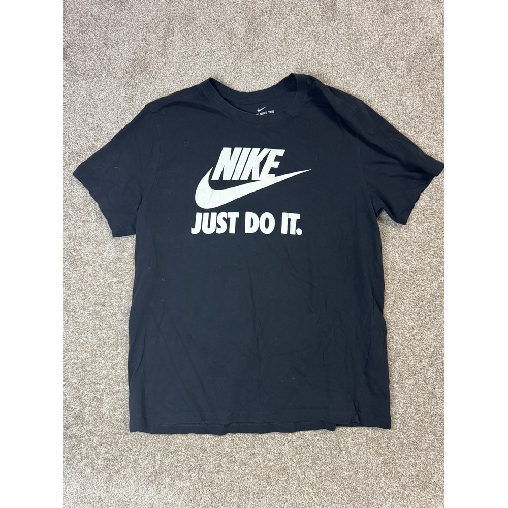 Nike Mens Dri-FIT Just Do It Graphic T-Shirt Black XL XL AR5006-010
